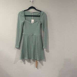 Reformation NWT Bruno Knit Dress in Robin’s Egg size M